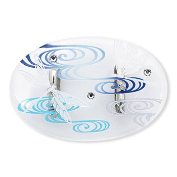 透かし帯留（観世水/蜻蛉）『花しおり』【大原商店】