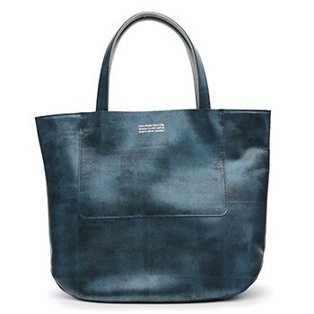 本革丸マチ3バッグ『琳派シルバー』【カレンブロッソ】