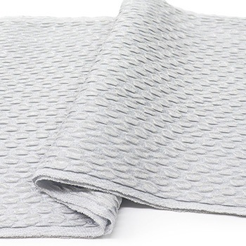 ふくれ織帯揚（金通し）