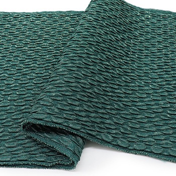 ふくれ織帯揚（金通し）