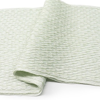 ふくれ織帯揚（金通し）