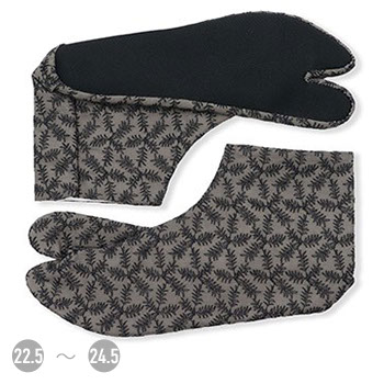 刺繍足袋（4枚コハゼ/パイン）【HARU】