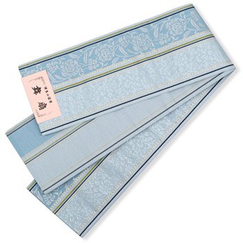 博多小袋帯（花唐草間道）『舞扇』