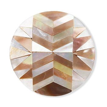 貝帯留（スター/ラウンド）【リオン工芸】