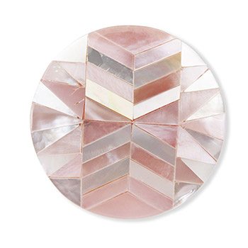 貝帯留（スター/ラウンド）【リオン工芸】