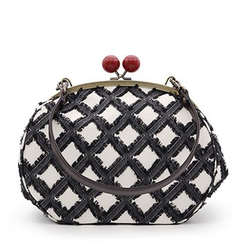 ましろのママ(プロフ読んで)お知らせ有り　　　和装バック小物セット がま口バッグ（シフォンレース）【銀座いち利オリジナル