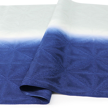 縦ぼかし帯揚(七宝市松)