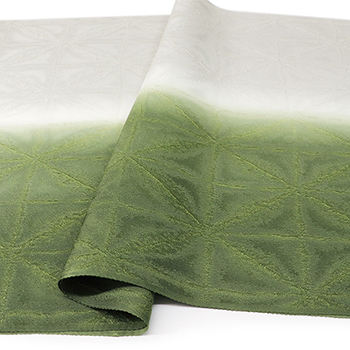 縦ぼかし帯揚(七宝市松)