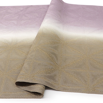 縦ぼかし帯揚(七宝市松)