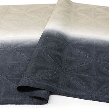 縦ぼかし帯揚(七宝市松)