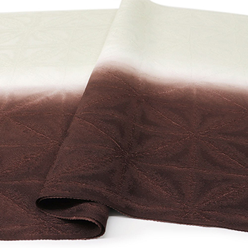 縦ぼかし帯揚(七宝市松)