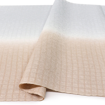 縦ぼかし帯揚(市松)