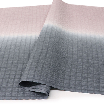 縦ぼかし帯揚(市松)