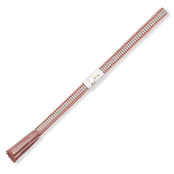 変わり平源氏組み撚り房帯締（小花）『花やわらぎ』