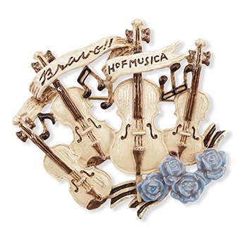 ブローチ(カルテット)『HOFMUSICA』【Palnart Poc】