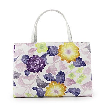 和装トートバッグ(花唐草)【召しませ花】