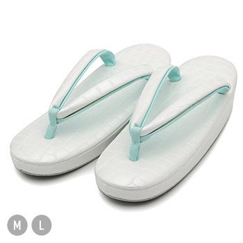 一枚芯草履(クロコダイル)【銀座いち利オリジナル】