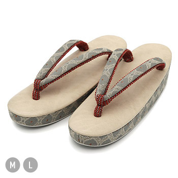 一枚芯草履(丸紋)【銀座いち利オリジナル】