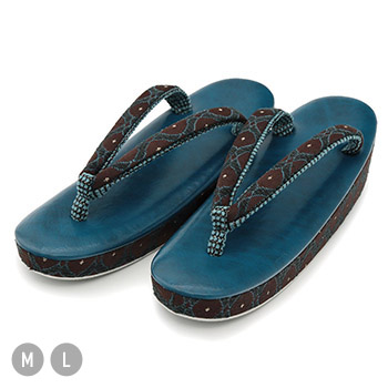 一枚芯草履(丸紋)【銀座いち利オリジナル】