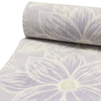 洗える夏襦袢（洋花）【東レ爽竹】