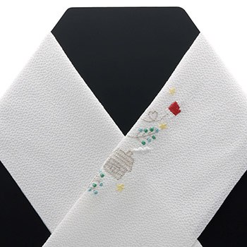 刺繍半衿(クリスマストムテ)【いち利モールオリジナル】