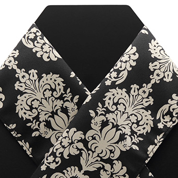 ポリエステル半衿（アラベスク）【いち利モールオリジナル】