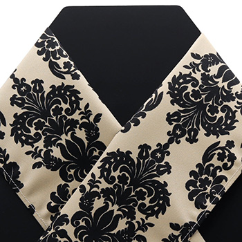 ポリエステル半衿（アラベスク）【いち利モールオリジナル】