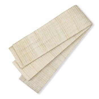 仕立て上がり芭蕉角帯（段織/無地感）【誉田屋源兵衛】