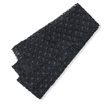 仕立て上がり芭蕉半巾帯（通風段文）【誉田屋源兵衛】