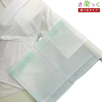 き楽っく絽替え袖（トンボ）【衿秀】