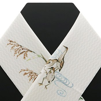 シルジェリー半衿 （ヨシゴイ）『hitoshio』【ブンラク】