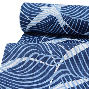 綿麻着尺（ツバメ/波に水玉）【美術サロン】