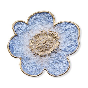 真鍮帯留（フラワー）