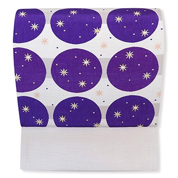 西陣袋帯（スター丸紋）【木屋太】