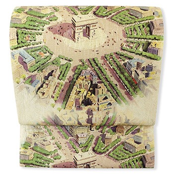 袋帯（エトワール凱旋門）『和ART』