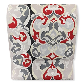 西陣袋帯（唐草文様）『百楽』【となみ織物】