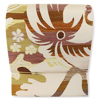 西陣袋帯（唐花）【帯屋捨松】