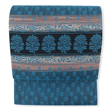 西陣袋帯『更紗段文』