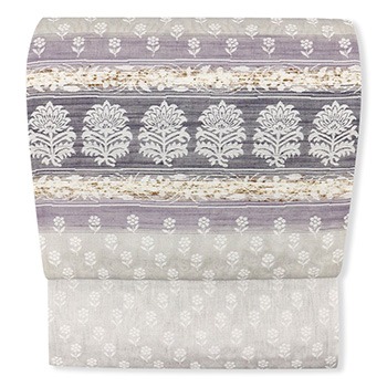 西陣袋帯『更紗段文』