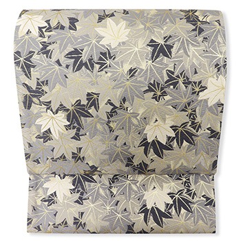 西陣袋帯（紅葉尽くし）【岡文織物】