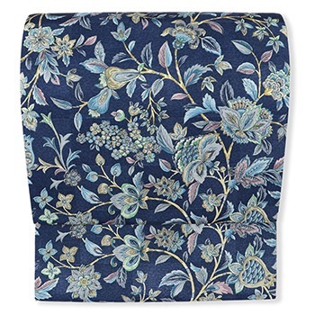 本手染め江戸更紗袋帯（花唐草）【染・大松】