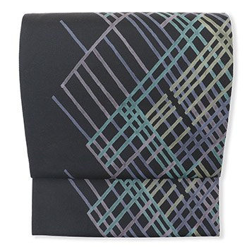 夏牛首袋帯（ライン）『牛首四季衣』【二代目 川村久太郎×白山工房】