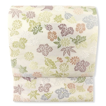 西陣夏袋帯（花瑞祥）【橋本テル織物】