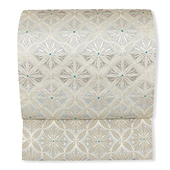 金華山織袋帯（花菱）【松田織物】