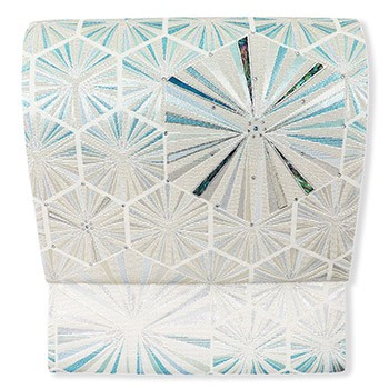 金華山織袋帯（幾何）【松田織物】