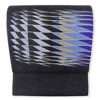 西陣袋帯（幾何学）【加納幸】