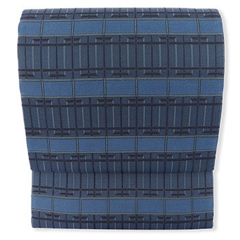 西陣袋帯（れんじ組子）【洛陽織物】