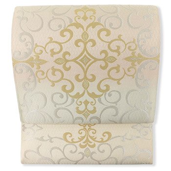 西陣袋帯（洋唐草文）【洛陽織物】