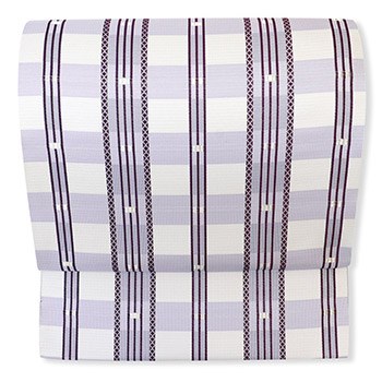 西陣九寸名古屋帯(間道)【山田織物】