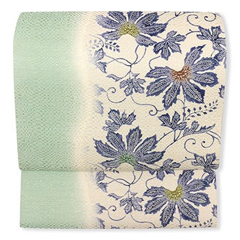 染め西陣九寸名古屋帯(ヤツデ)